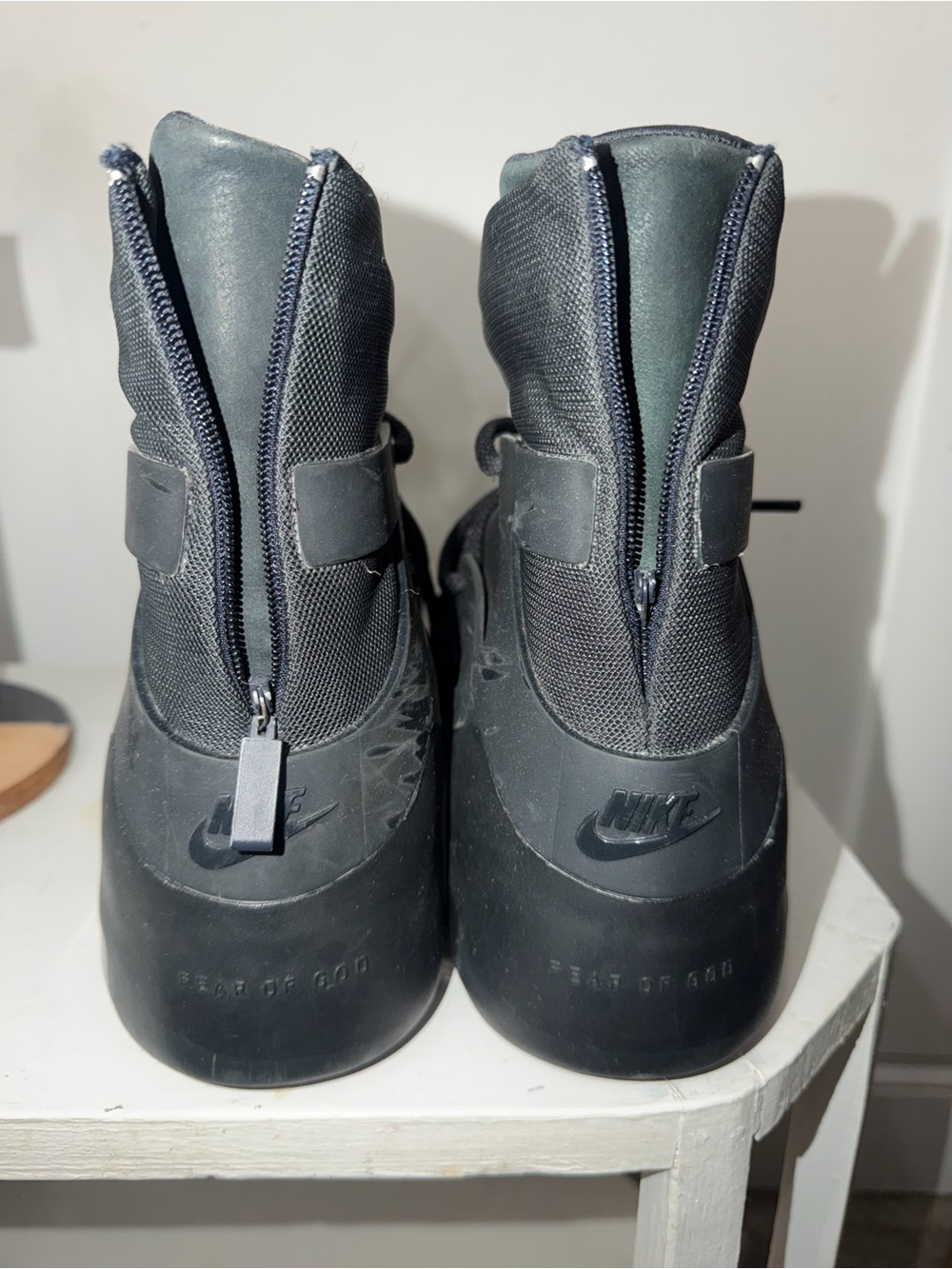 Rare NIKE x Fear Of God “Triple Black” Sneakers 2020 Release w/ box - Picture 11 of 16